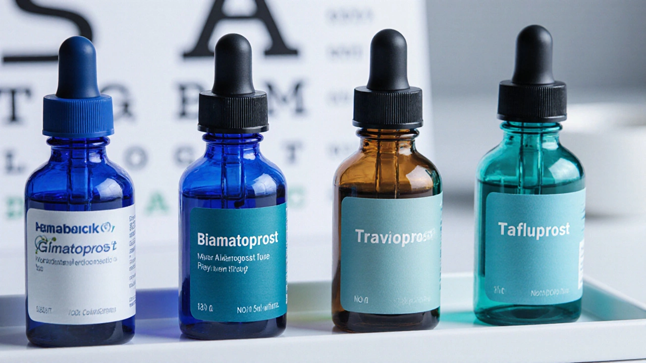Bimatoprost vs Alternative Glaucoma Eye Drops: A Detailed Comparison