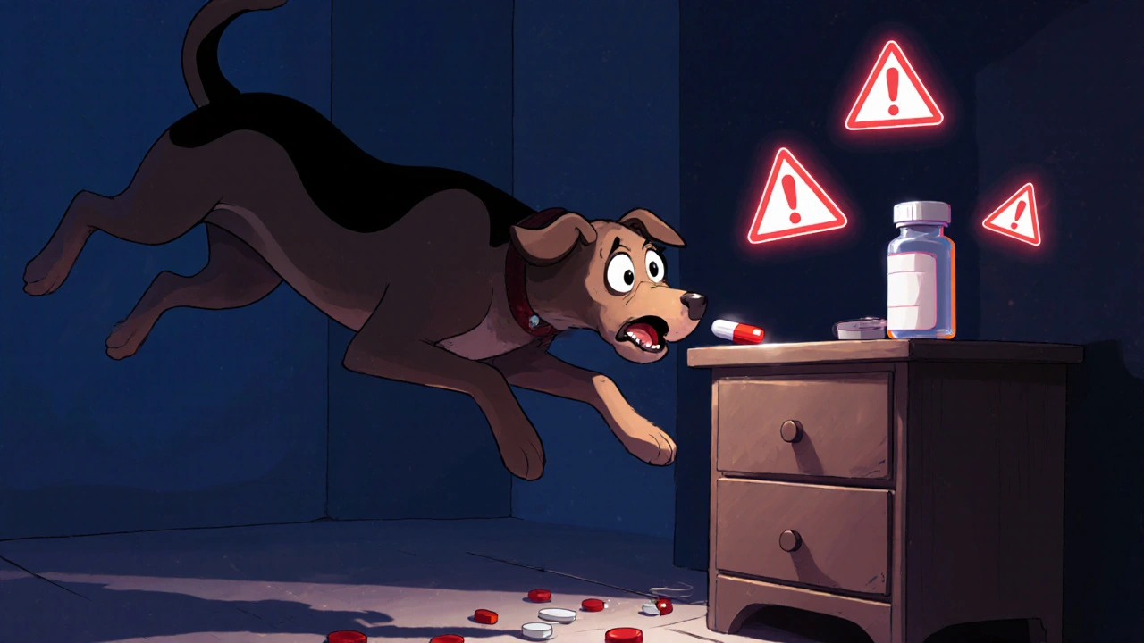 How to Recognize Overdose in Pets from Human Medications