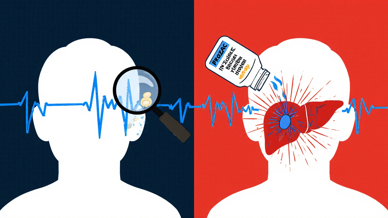 Two patients with identical methadone doses: one has a normal heartbeat, the other&#039;s heart is disrupted by hidden drug interactions.